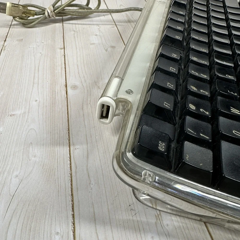 Apple Pro Keyboard Macintosh M7803‎ Power Mac USB Keyboard Wired Tested Works
